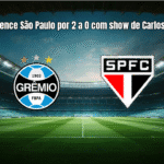 Grêmio vence São Paulo por 2 a 0 com show de Carlos Vinícius