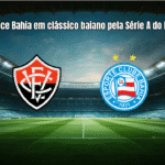 Vitória vence Bahia em clássico baiano pela Série A do Brasileirão