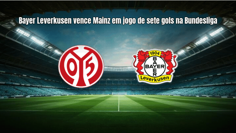 Bayer Leverkusen vence Mainz em jogo de sete gols na Bundesliga