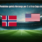 EUA U17 Feminino goleia Noruega por 5 a 0 na Copa do Mundo
