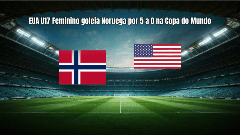 EUA U17 Feminino goleia Noruega por 5 a 0 na Copa do Mundo