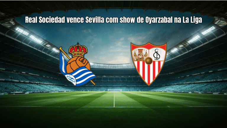 Real Sociedad vence Sevilla com show de Oyarzabal na La Liga