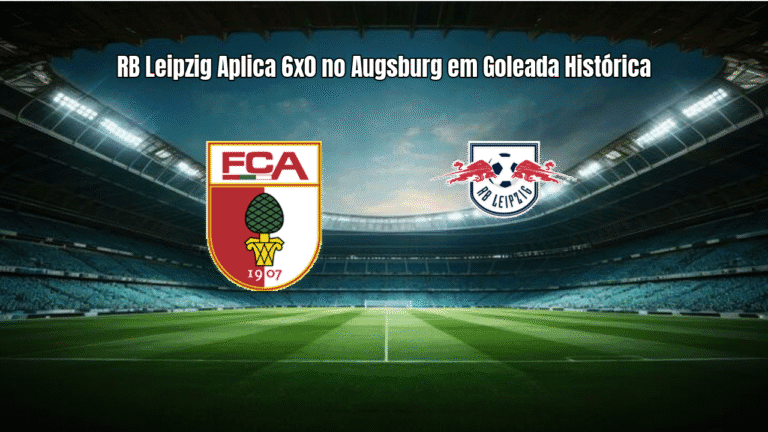 RB Leipzig Aplica 6x0 no Augsburg em Goleada Histórica
