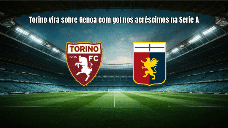 Torino vira sobre Genoa com gol nos acréscimos na Serie A