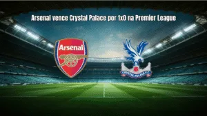 Arsenal vence Crystal Palace por 1x0 na Premier League