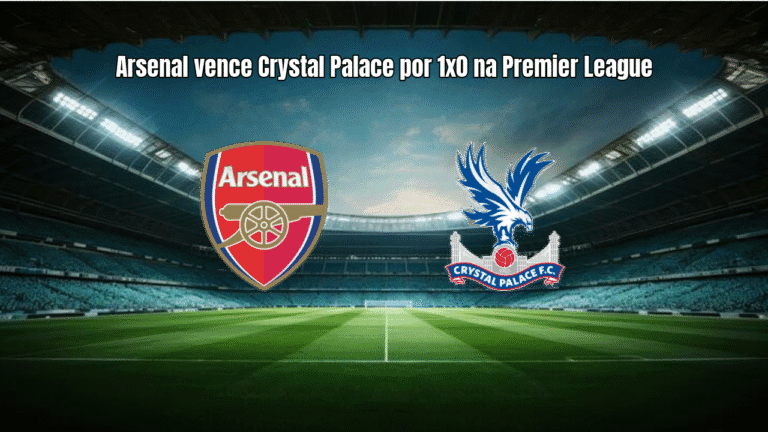 Arsenal vence Crystal Palace por 1x0 na Premier League