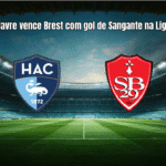 Le Havre vence Brest com gol de Sangante na Ligue 1