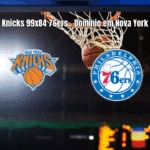 Knicks vencem 76ers por 99 a 84 em jogo decisivo da NBA