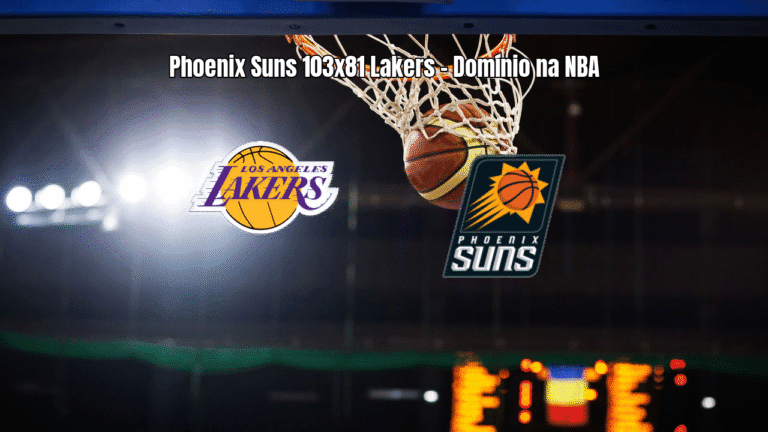 Phoenix Suns vence Los Angeles Lakers na NBA com atuação dominante