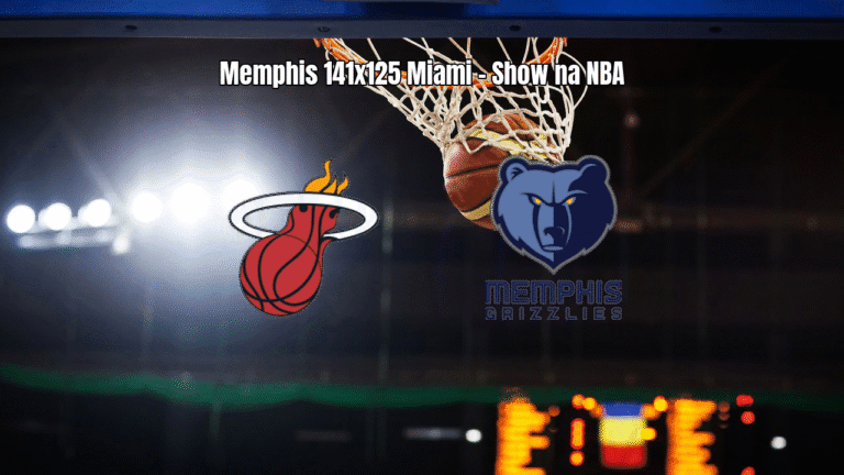 Memphis Grizzlies vence Miami Heat em jogo de 141 pontos na NBA