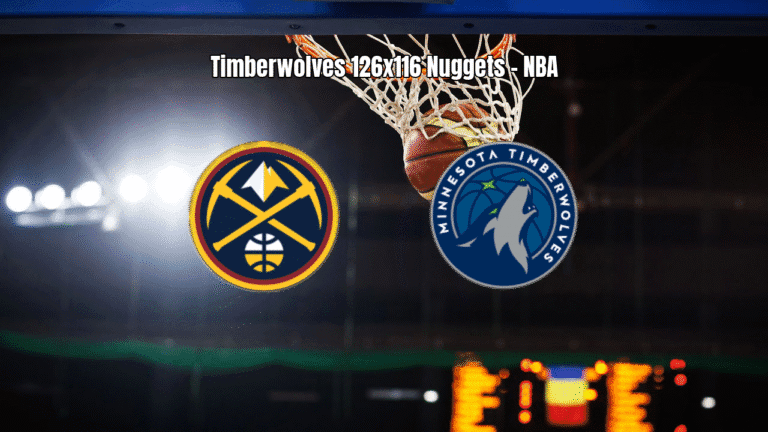 Minnesota Timberwolves vence Denver Nuggets por 126 a 116 na NBA