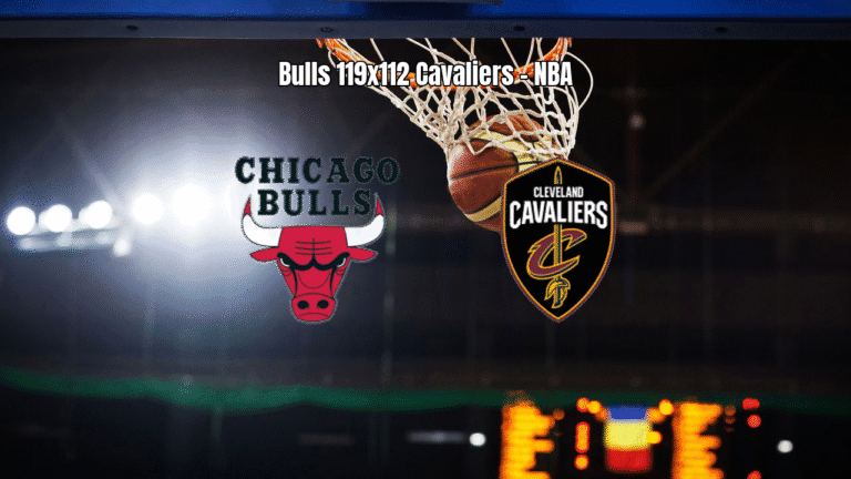 Chicago Bulls vence Cleveland Cavaliers por 119 a 112 na NBA