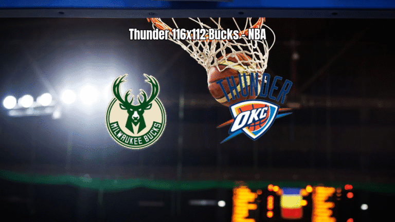 Oklahoma City Thunder vence Milwaukee Bucks em jogo emocionante