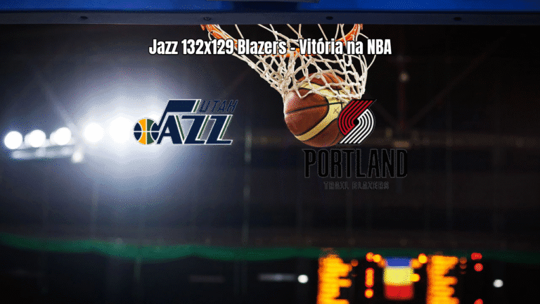 Utah Jazz vence Portland Trail Blazers em jogo eletrizante da NBA