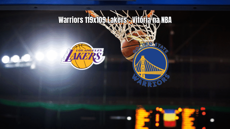 Golden State Warriors vence Los Angeles Lakers em jogo da NBA