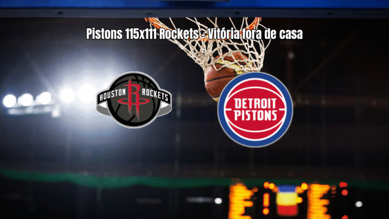 Detroit Pistons vence Houston Rockets em jogo eletrizante da NBA