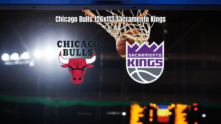Chicago Bulls vence Sacramento Kings por 126 a 113 na NBA