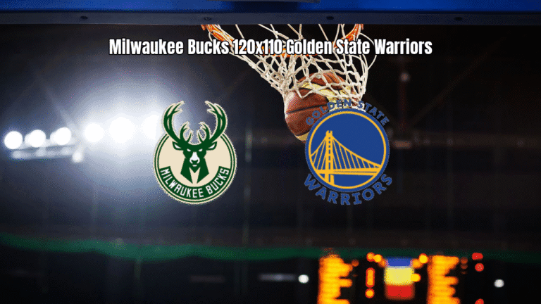 Milwaukee Bucks vence Golden State Warriors por 120 a 110 na NBA