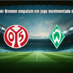 Mainz e Werder Bremen empatam em jogo movimentado da Bundesliga