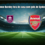 Arsenal vence Burnley fora de casa com gols de Gyokeres e Rice