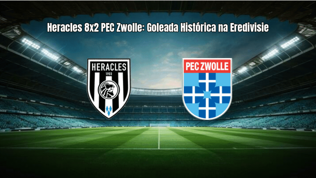 Heracles 8x2 PEC Zwolle: Goleada Histórica na Eredivisie
