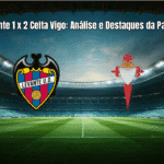 Levante 1 x 2 Celta Vigo: Análise e Destaques da Partida