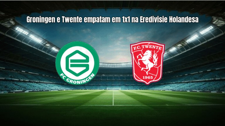 Groningen e Twente empatam em 1x1 na Eredivisie Holandesa