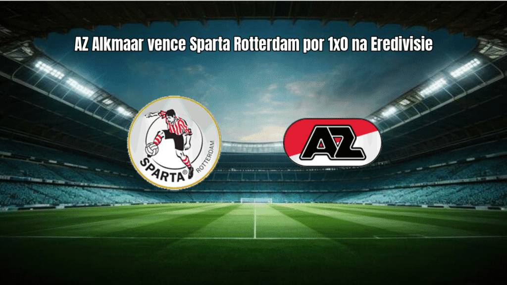 AZ Alkmaar vence Sparta Rotterdam por 1x0 na Eredivisie