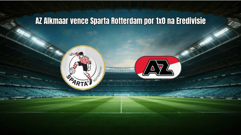 AZ Alkmaar vence Sparta Rotterdam por 1x0 na Eredivisie