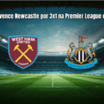 West Ham vence Newcastle por 3x1 na Premier League com virada