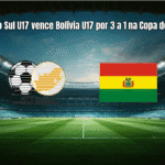 África do Sul U17 vence Bolívia U17 por 3 a 1 na Copa do Mundo