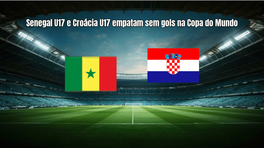 Senegal U17 e Croácia U17 empatam sem gols na Copa do Mundo
