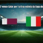 Itália U17 vence Catar por 1 a 0 na estreia da Copa do Mundo
