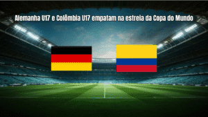 Alemanha U17 e Colômbia U17 empatam na estreia da Copa do Mundo