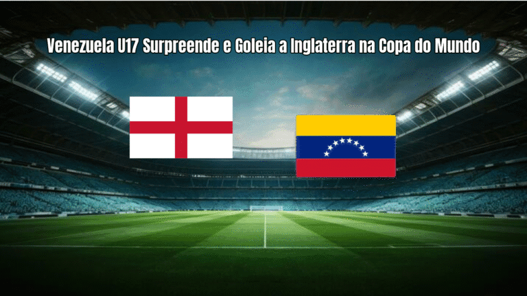Venezuela U17 Surpreende e Goleia a Inglaterra na Copa do Mundo