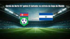 Coreia do Norte U17 goleia El Salvador na estreia da Copa do Mundo