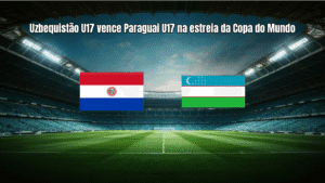 Uzbequistão U17 vence Paraguai U17 na estreia da Copa do Mundo