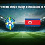 Coreia do Norte vence Brasil e avança à final da Copa do Mundo Sub-17
