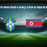 Coreia do Norte vence Brasil e avança à final da Copa do Mundo Sub-17