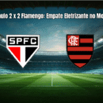 São Paulo 2 x 2 Flamengo: Empate Eletrizante no Morumbi