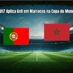 Portugal U17 Aplica 6x0 em Marrocos na Copa do Mundo Sub-17
