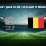 Bélgica U17 goleia Fiji por 7 a 0 na Copa do Mundo Sub-17