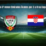Croácia Sub-17 vence Emirados Árabes por 3 a 0 na Copa do Mundo