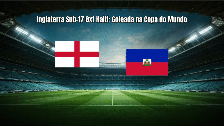 Inglaterra Sub-17 8x1 Haiti: Goleada na Copa do Mundo