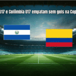 El Salvador U17 e Colômbia U17 empatam sem gols na Copa do Mundo