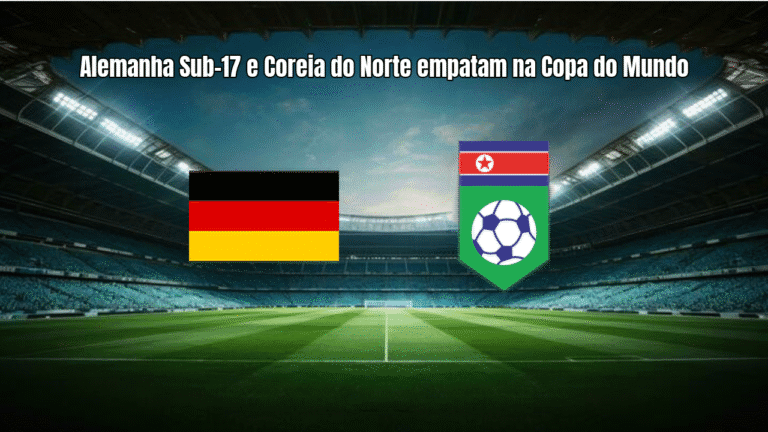 Alemanha Sub-17 e Coreia do Norte empatam na Copa do Mundo