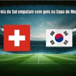 Suíça e Coreia do Sul empatam sem gols na Copa do Mundo Sub-17