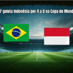 Brasil U17 goleia Indonésia por 4 a 0 na Copa do Mundo Sub-17