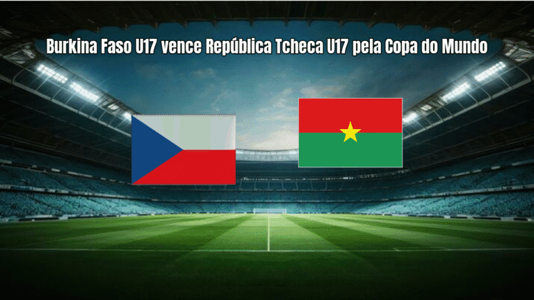 Burkina Faso U17 vence República Tcheca U17 pela Copa do Mundo