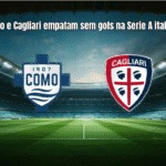 Como e Cagliari empatam sem gols na Serie A italiana